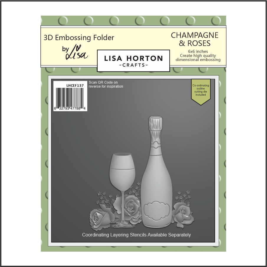 Lisa Horton Crafts Champagne & Roses 6