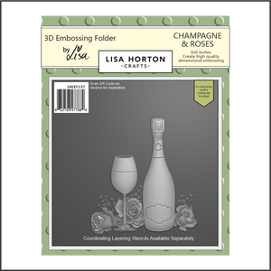 Lisa Horton Crafts Champagne & Roses 6