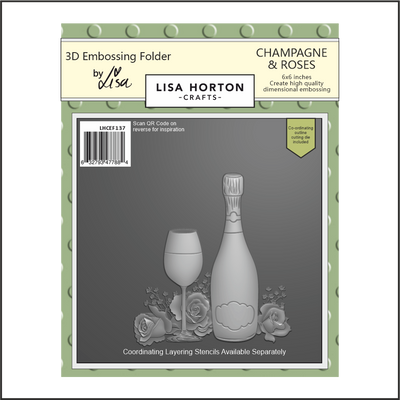 Lisa Horton Crafts Champagne & Roses 6