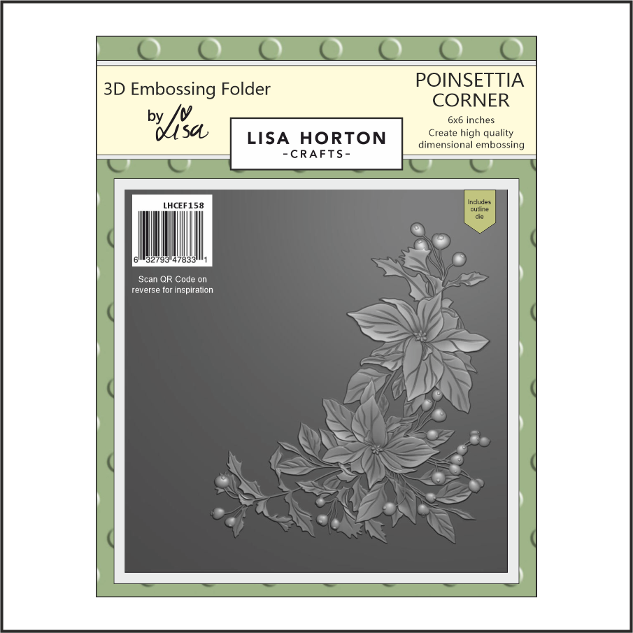 Lisa Horton Crafts Poinsettia Corner 6