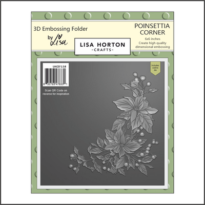 Lisa Horton Crafts Poinsettia Corner 6