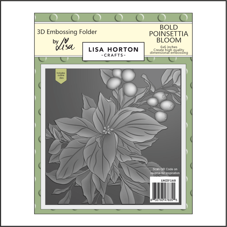 Lisa Horton Crafts Bold Poinsettia Bloom 6