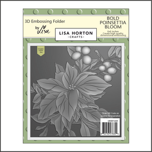 Lisa Horton Crafts Bold Poinsettia Bloom 6