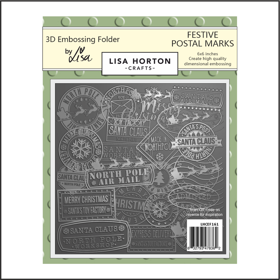 Lisa Horton Crafts Festive Postal Marks 6