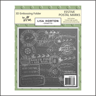 Lisa Horton Crafts Festive Postal Marks 6