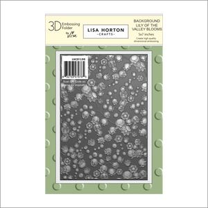 Lisa Horton Crafts Mini Blooms Lily of the Valley Background 5