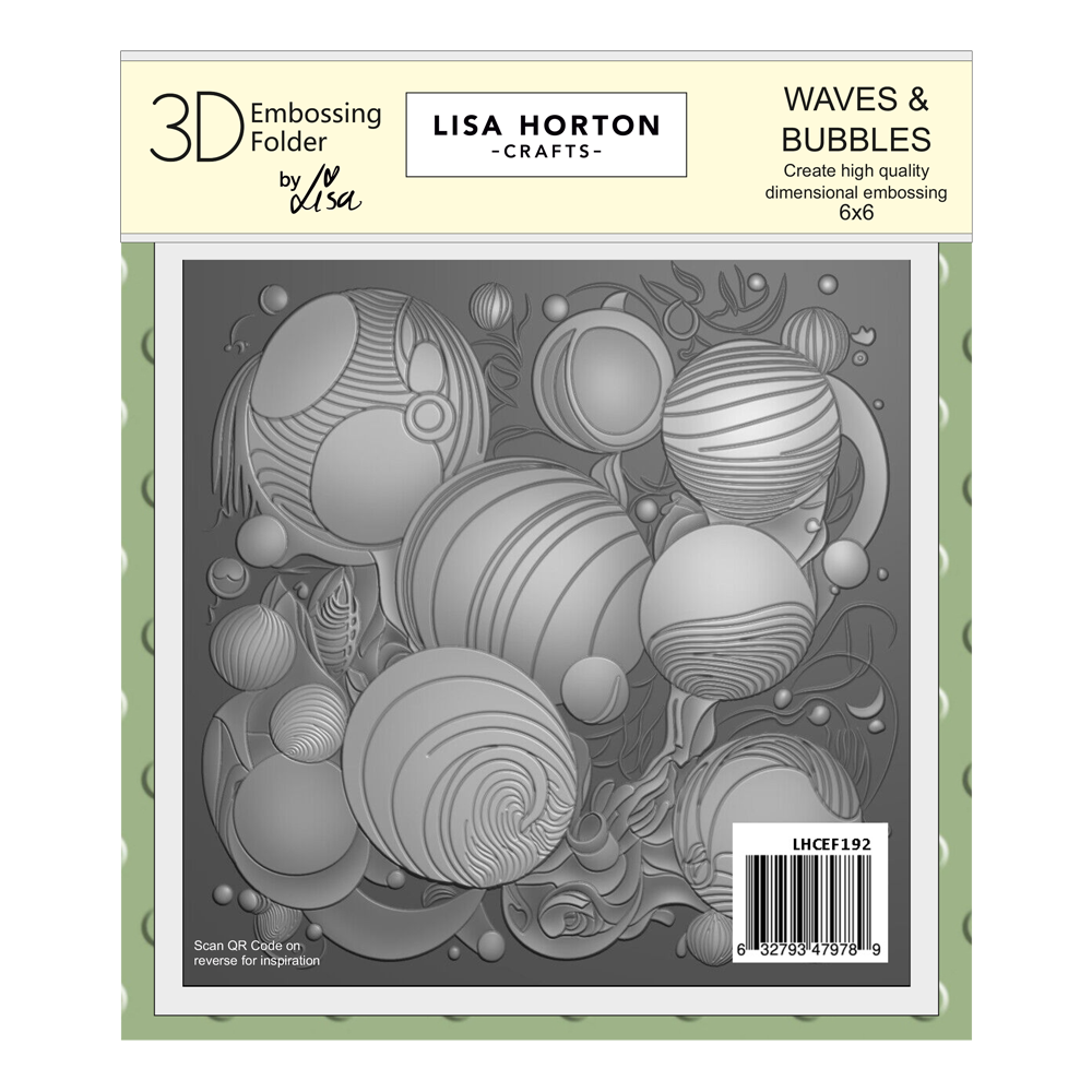 Lisa Horton Crafts Waves and Bubbles 6