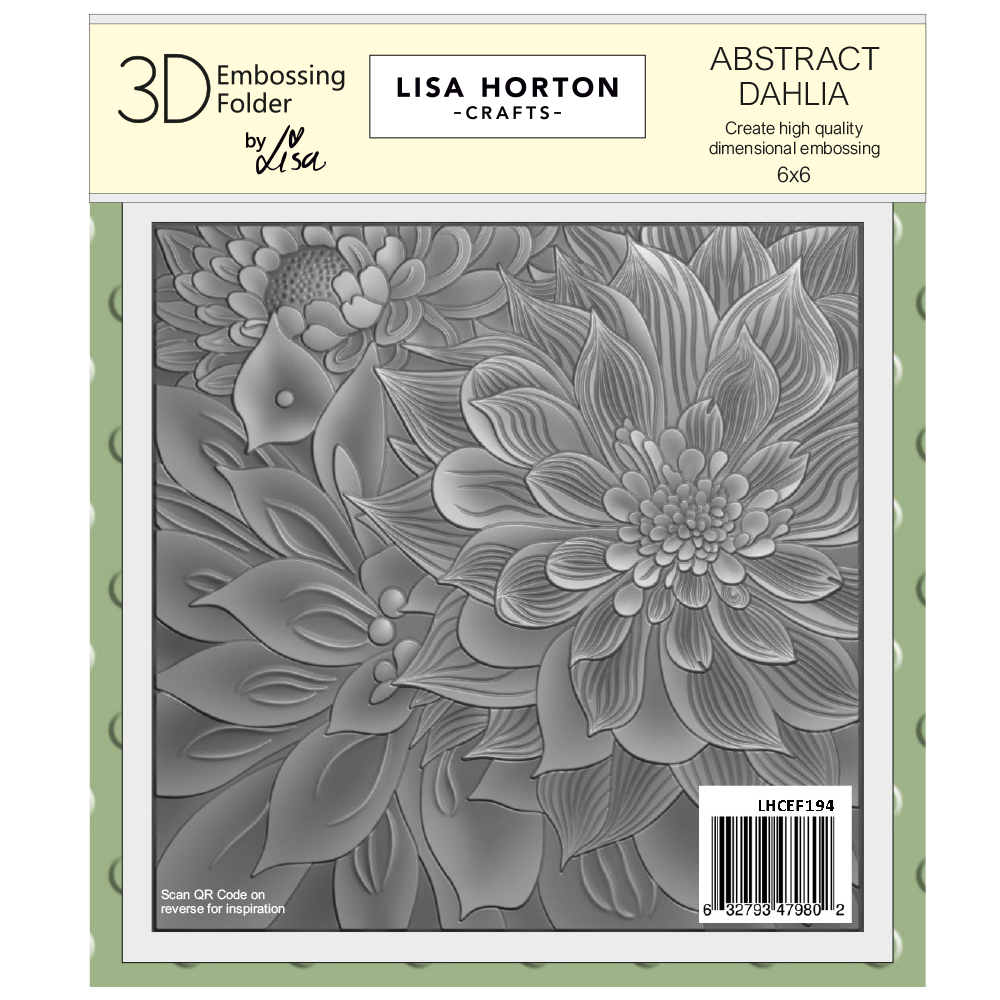 Lisa Horton Crafts Abstract Dahlia 6