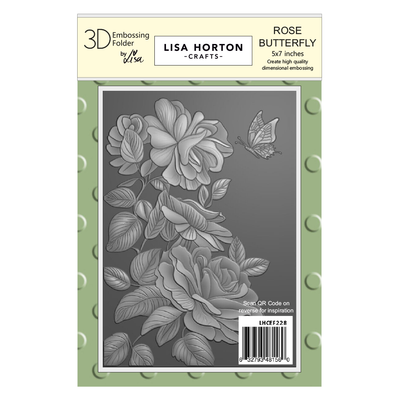 Lisa Horton Crafts Rose Butterfly 5