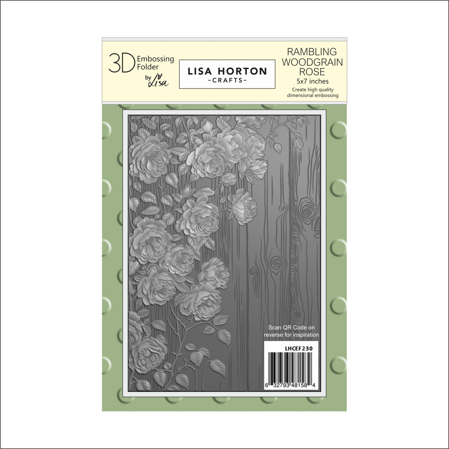 Lisa Horton Crafts Rambling Woodgrain Rose 5