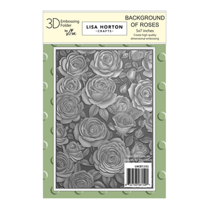 Lisa Horton Crafts Background of Roses 5