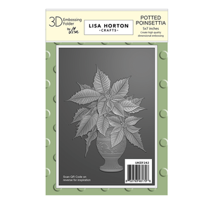 Lisa Horton Crafts Potted Poinsettia 5