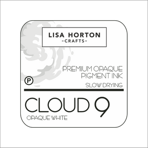 Lisa Horton Crafts Cloud 9 Slow Drying Opaque Pigment Ink Pad - Opaque White