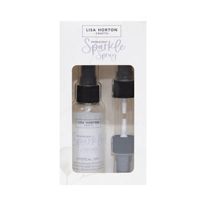 Lisa Horton Crafts Set of 8 Sparkle Sprays - Pink, Sky, Sea, Wine, Dreamcatcher, Petals, Firework, Forest