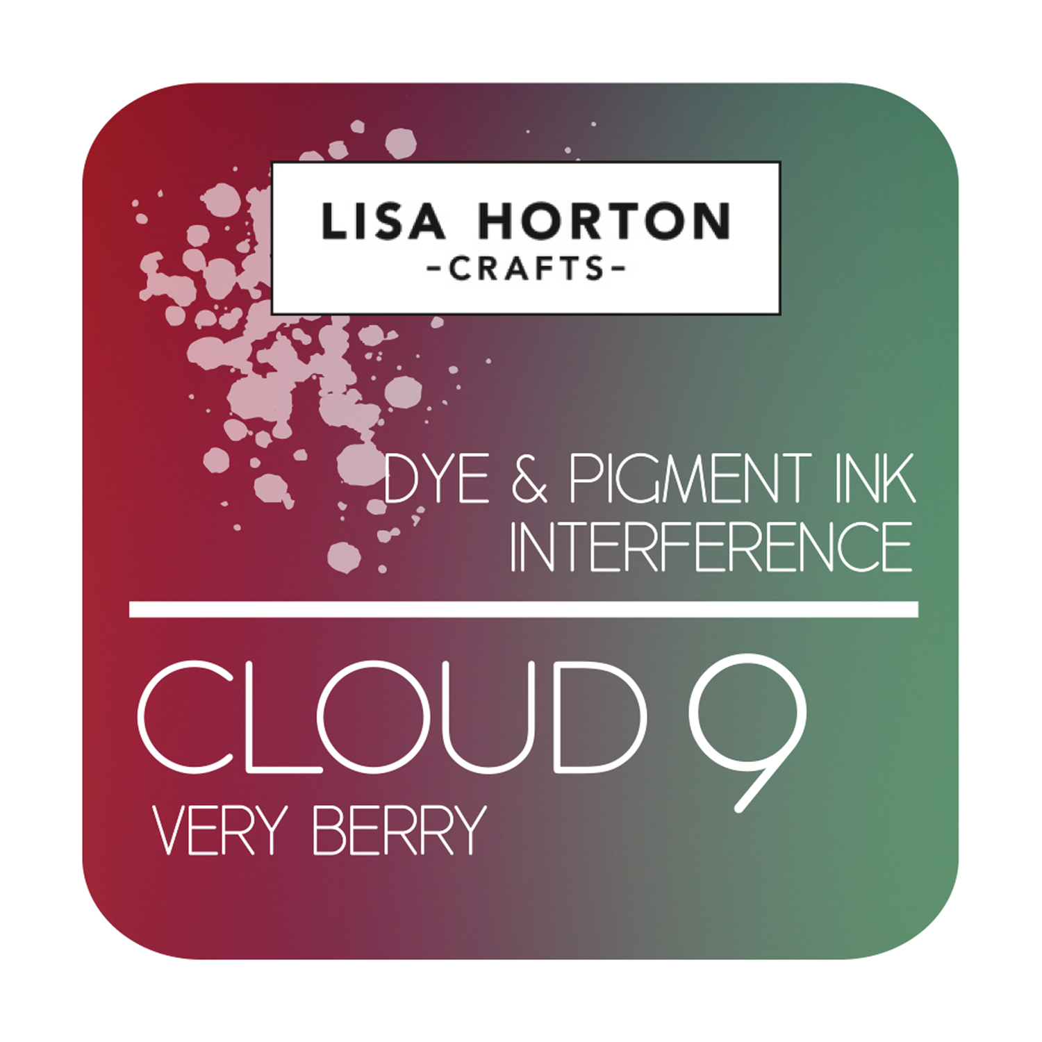 Lisa Horton Crafts Cloud 9 Interference Ink Pad - Very Berry