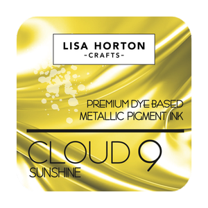 Lisa Horton Crafts Cloud 9 Metallic Ink Pad - Sunshine