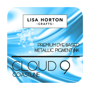 Lisa Horton Crafts Cloud 9 Metallic Ink Pad - Coastline