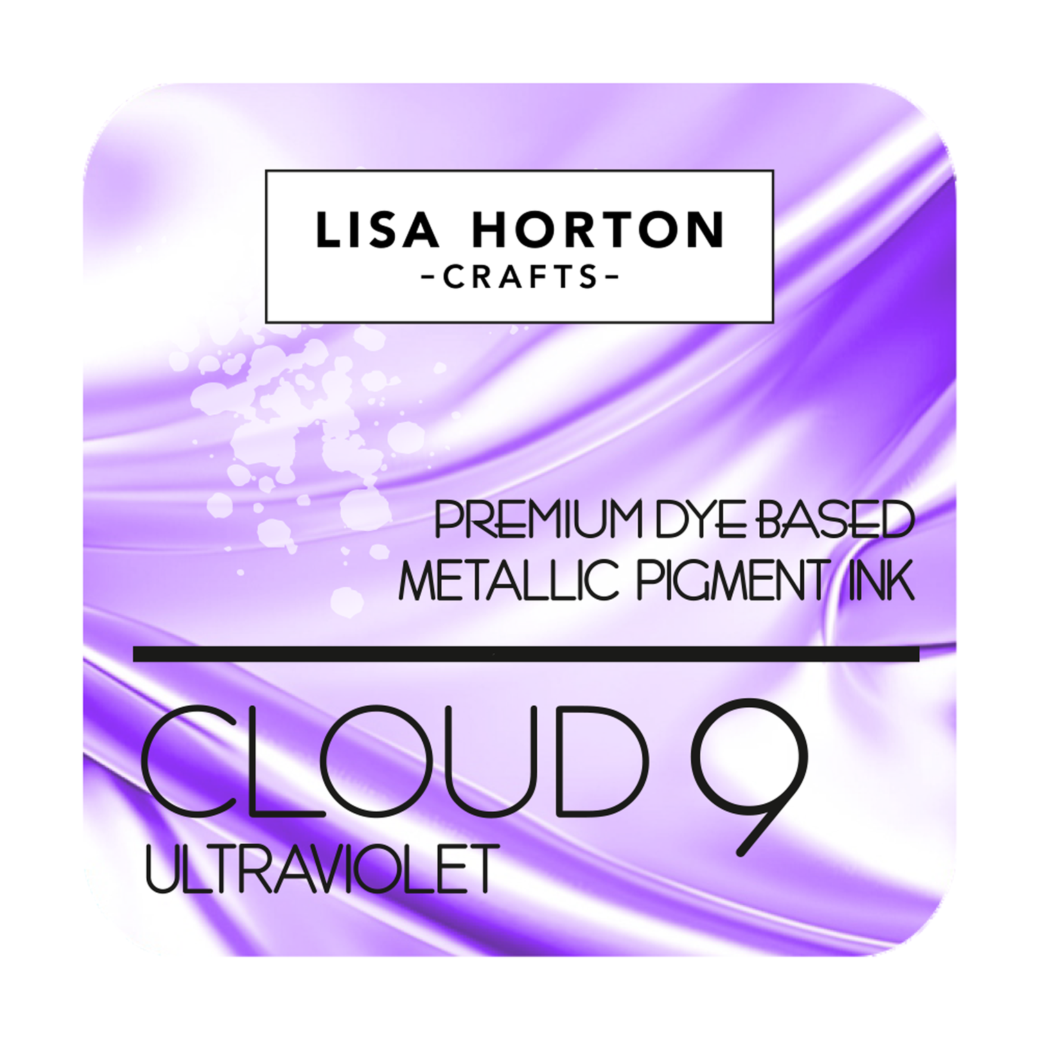 Lisa Horton Crafts Cloud 9 Metallic Ink Pad - Ultraviolet