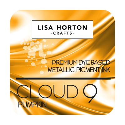 Lisa Horton Crafts Cloud 9 Metallic Ink Pad - Pumpkin