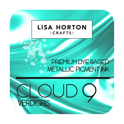 Lisa Horton Crafts Cloud 9 Metallic Ink Pad - Verdigris