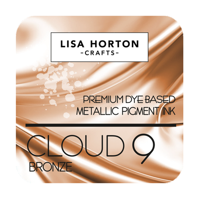 Lisa Horton Crafts Cloud 9 Metallic Ink Pad - Bronze