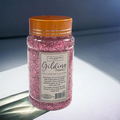 Lisa Horton Crafts Gilding Flakes - Pink Blush