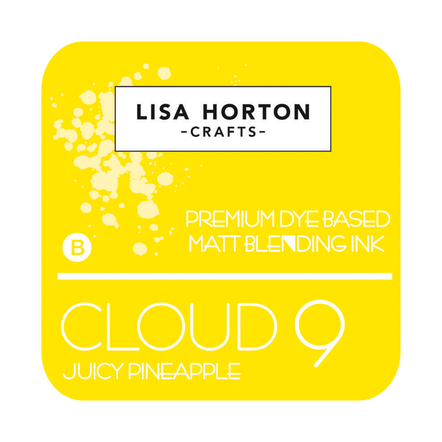 Lisa Horton Crafts Cloud 9 Matt Blending Ink Pad - Juicy Pineapple