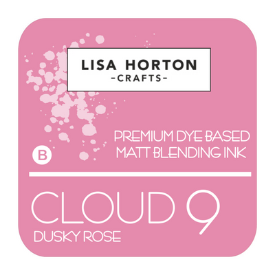 Lisa Horton Crafts Cloud 9 Matt Blending Ink Pad - Dusky Rose