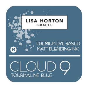 Lisa Horton Crafts Cloud 9 Matt Blending Ink Pad - Tourmaline Blue