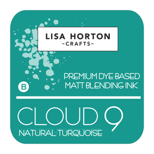 Lisa Horton Crafts Cloud 9 Matt Blending Ink pad - Natural Turquoise