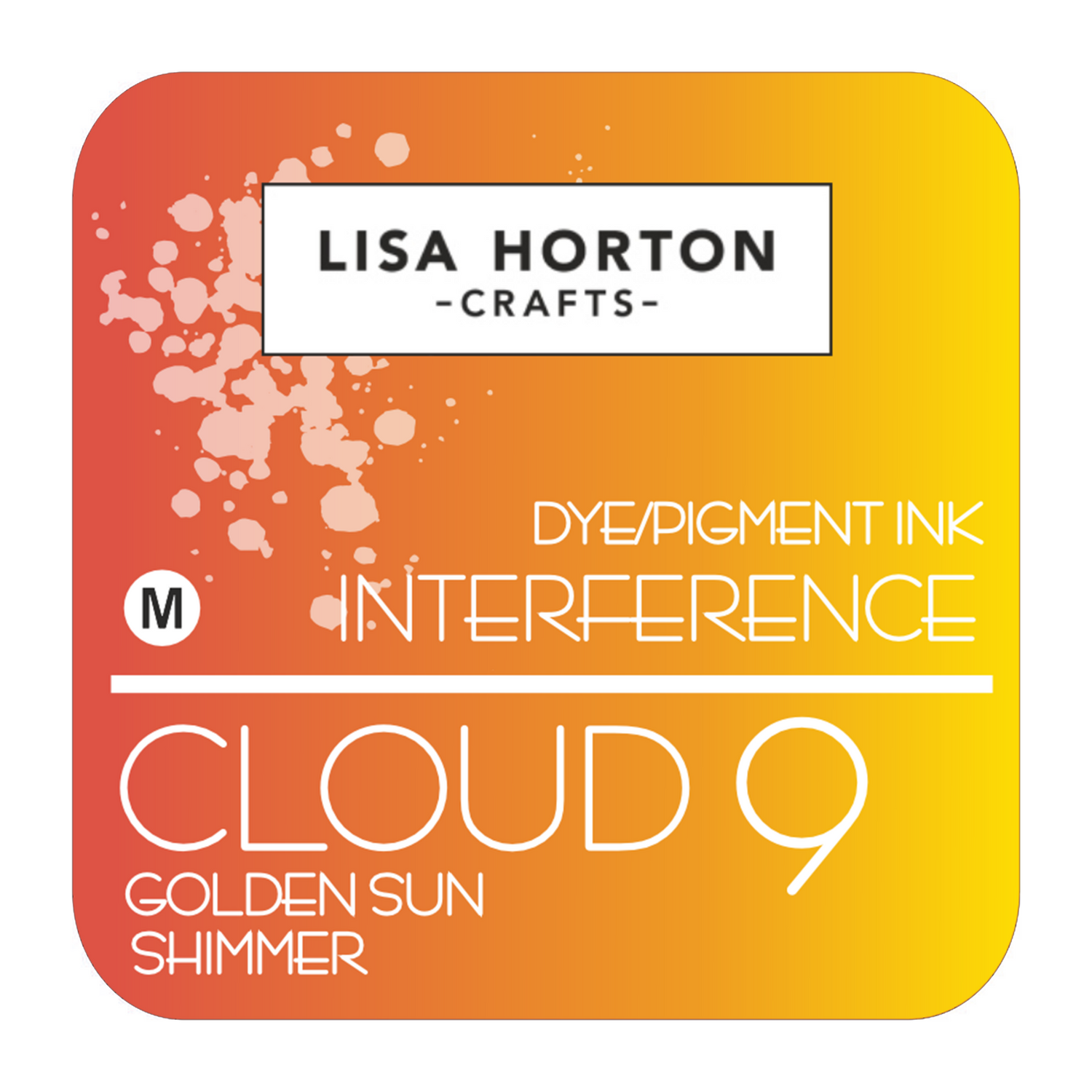 Lisa Horton Crafts Cloud 9 Interference Ink Pad - Golden Sun