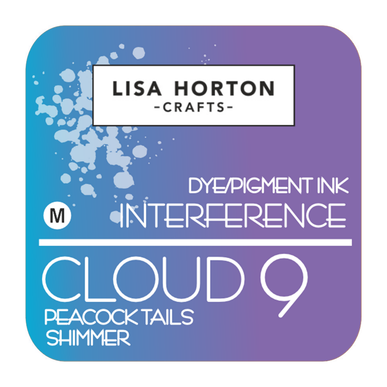 Lisa Horton Crafts Cloud 9 Interference Ink Pad - Peacock Tails