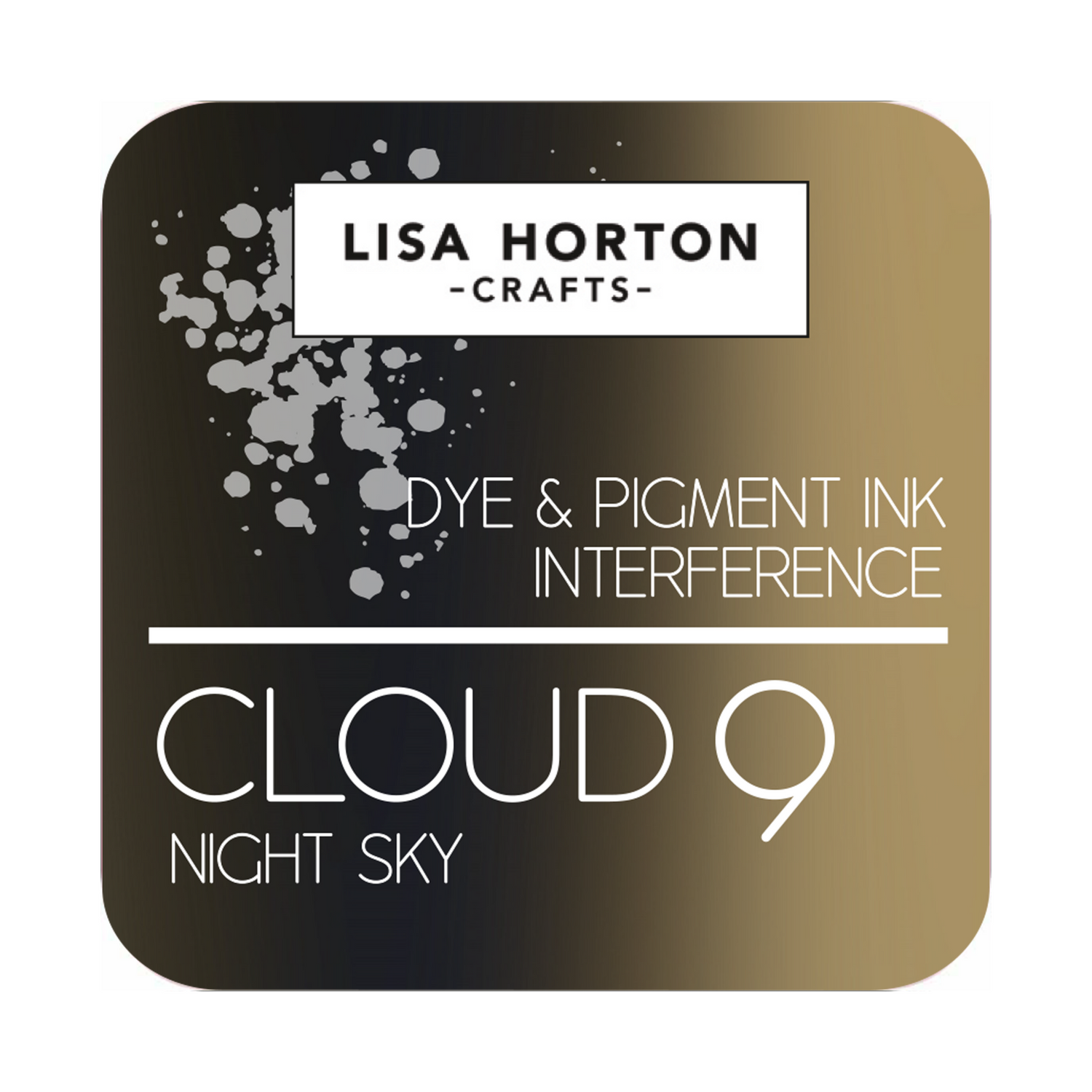 Lisa Horton Crafts Cloud 9 Interference Ink Pad - Night Sky