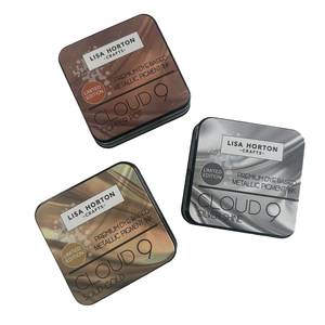 Lisa Horton Crafts Set of 3 Limited Edition Metallic Ink Pads - Gold, Silver and Copper