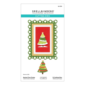 Spellbinders x Lisa Horton Crafts Nested Tree Frame Dies - 12 Dies