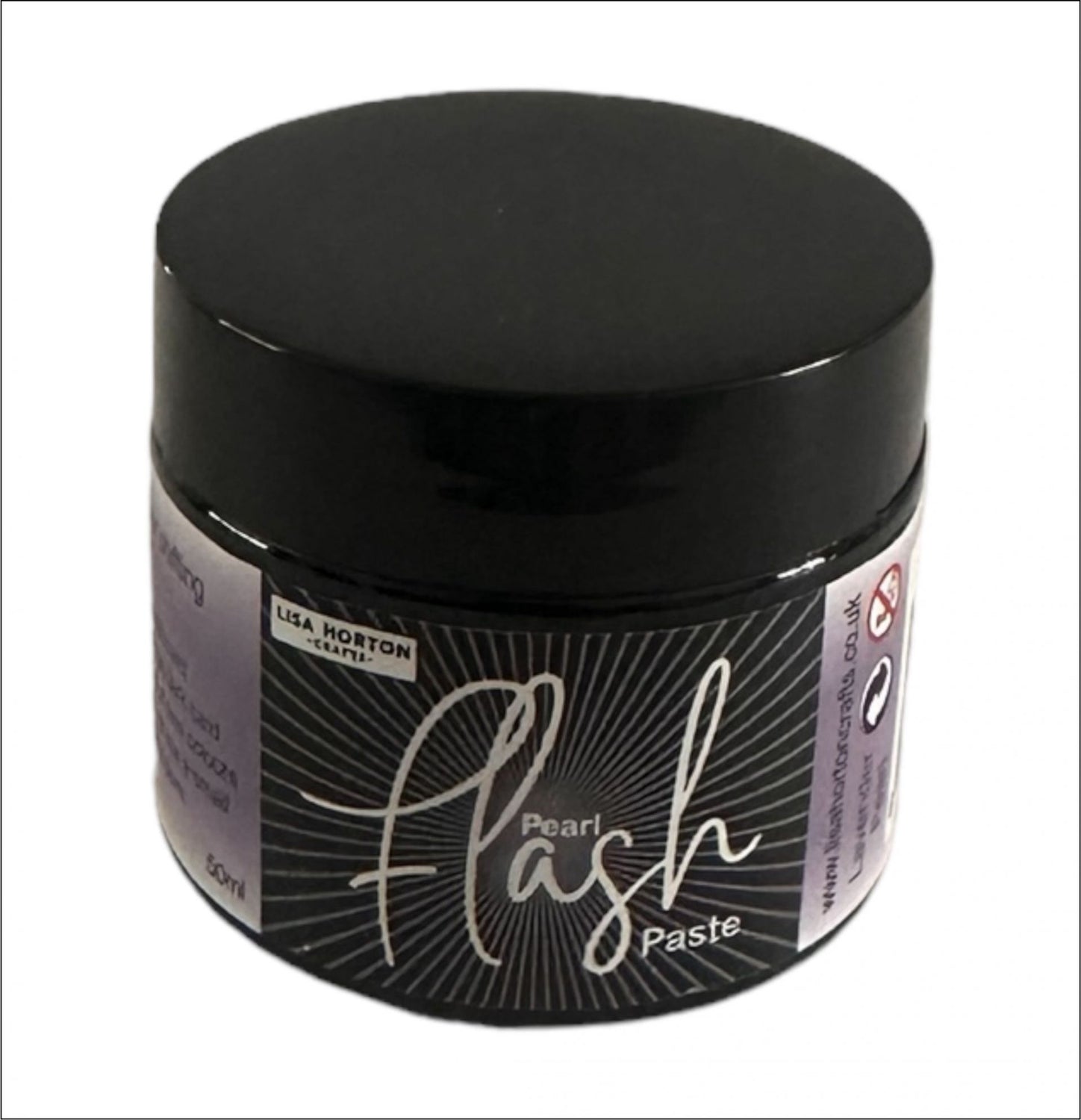 Lisa Horton Crafts Flash Paste Lavender Pearl