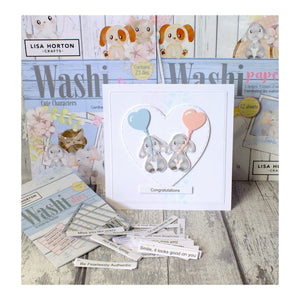 Lisa Horton Crafts Cute Characters Washi Papers 12x12