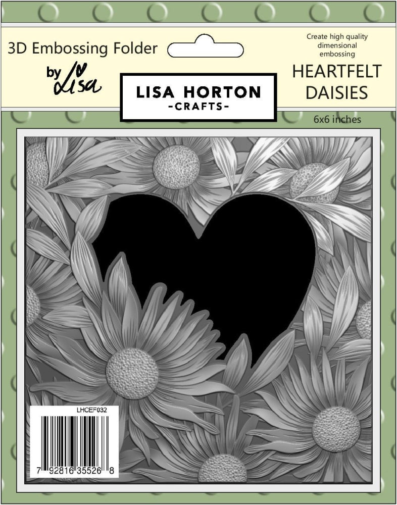 Lisa Horton Crafts Heartfelt Daisies 6