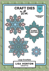 Lisa Horton Crafts Large Snowflake Die